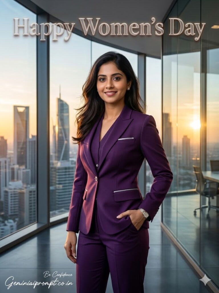 Gemini prompts for International Women's Day The Visionary Leader