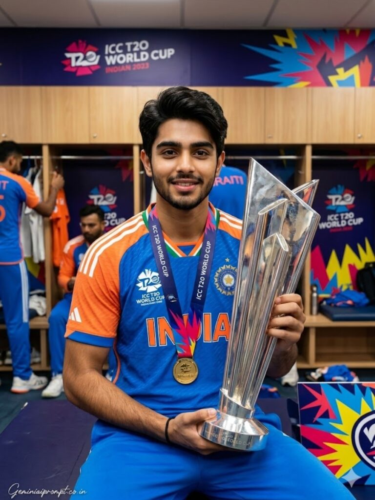 Indian T20 World Cup victory Gemini prompts Classic Trophy Pose