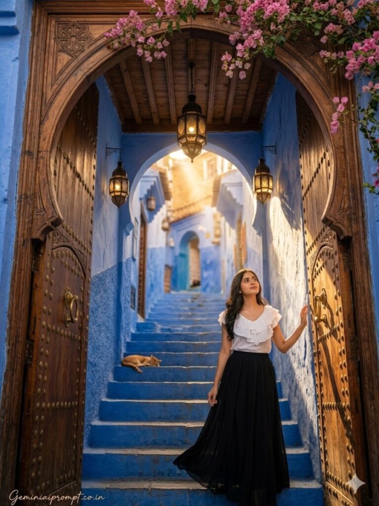 Chefchaouen Gemini prompts The Gateway to the Sun