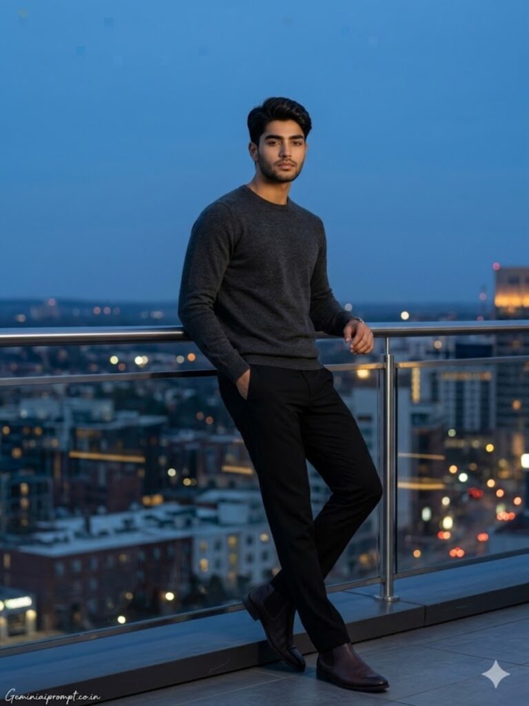 Rooftop – Blue Hour