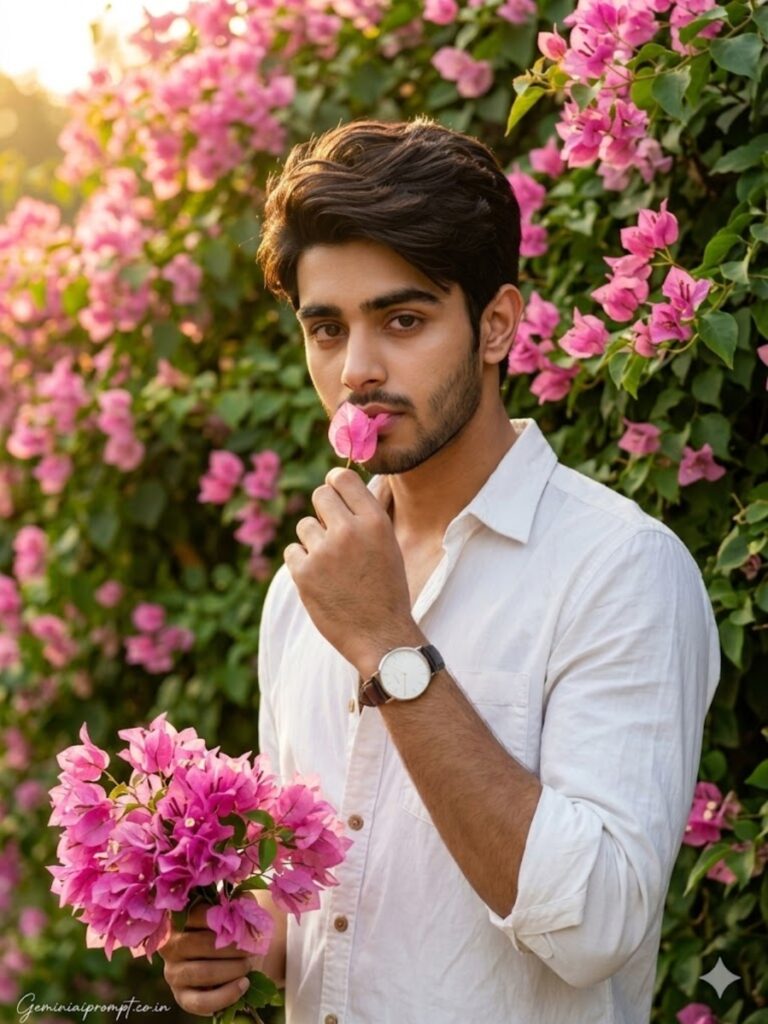 Flower Kiss Tease – Mysterious Romantic