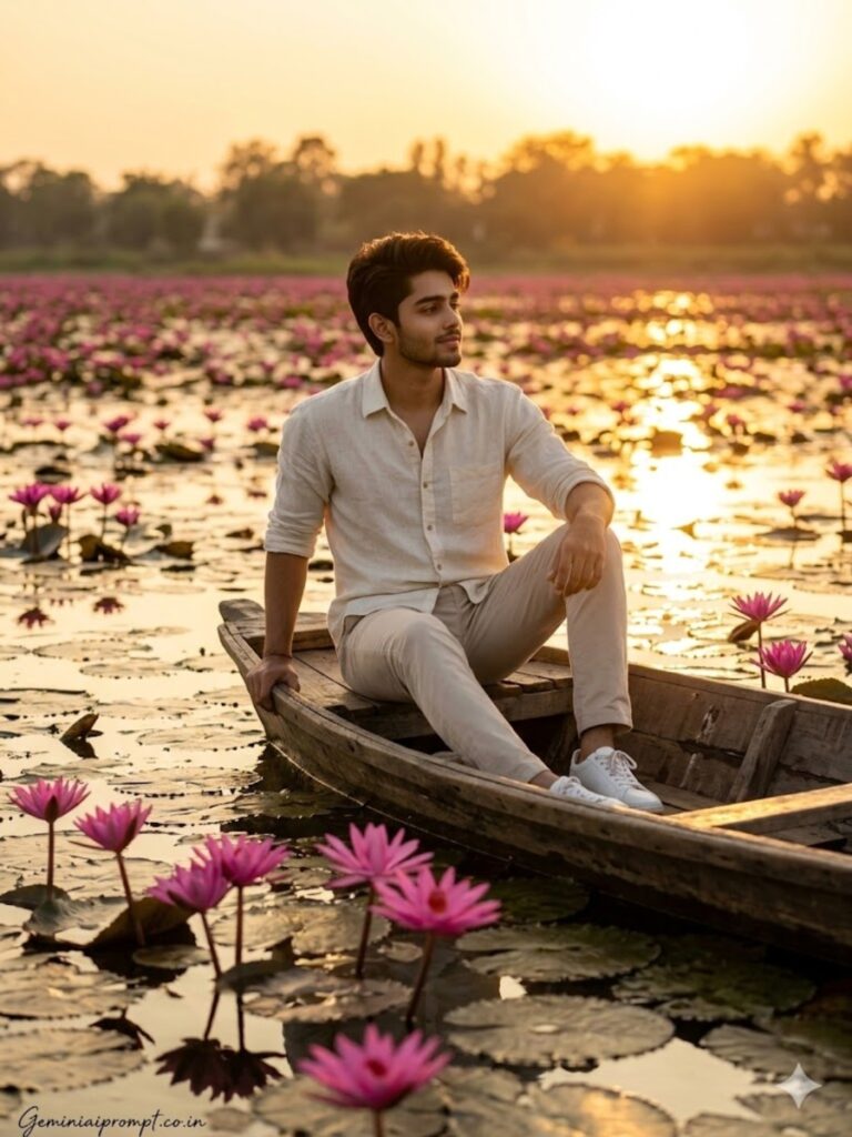 Sunset Gaze – Golden Hour Horizon