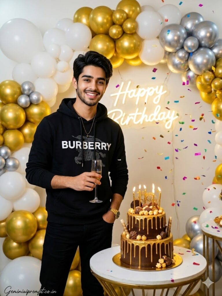 Burberry Hoodie Birthday Bash