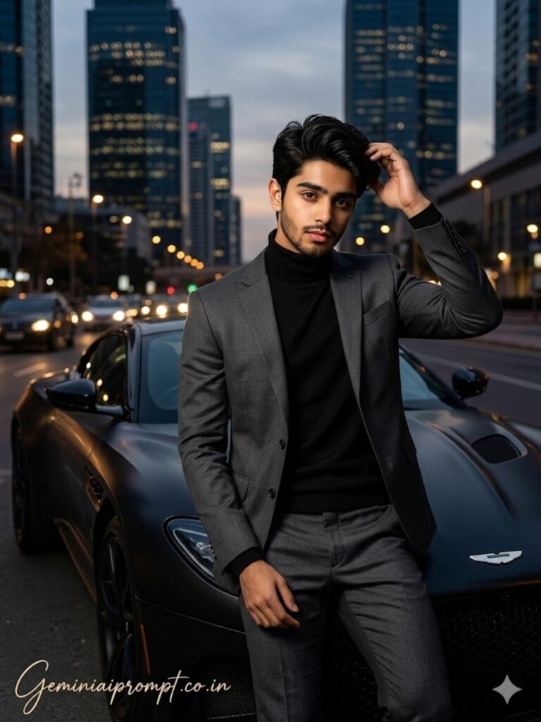 Prompt 2: Luxury Sports Car Attitude