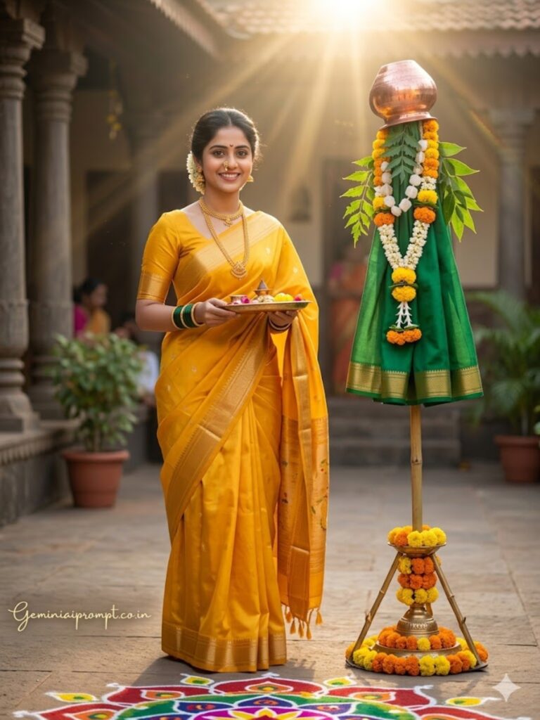Yellow Thali Morning Portrait
