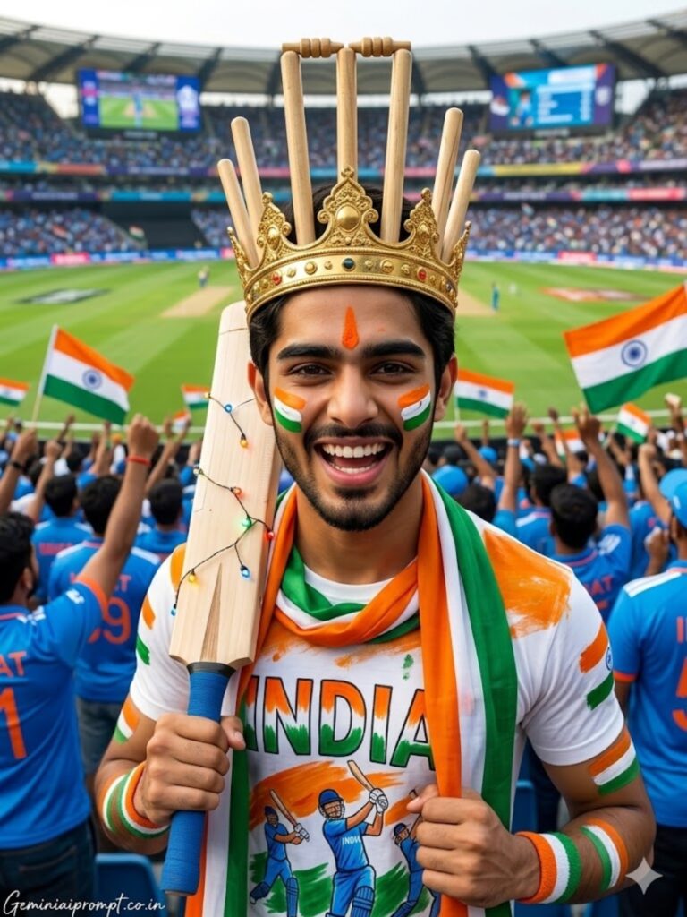 Passionate Stadium Fan