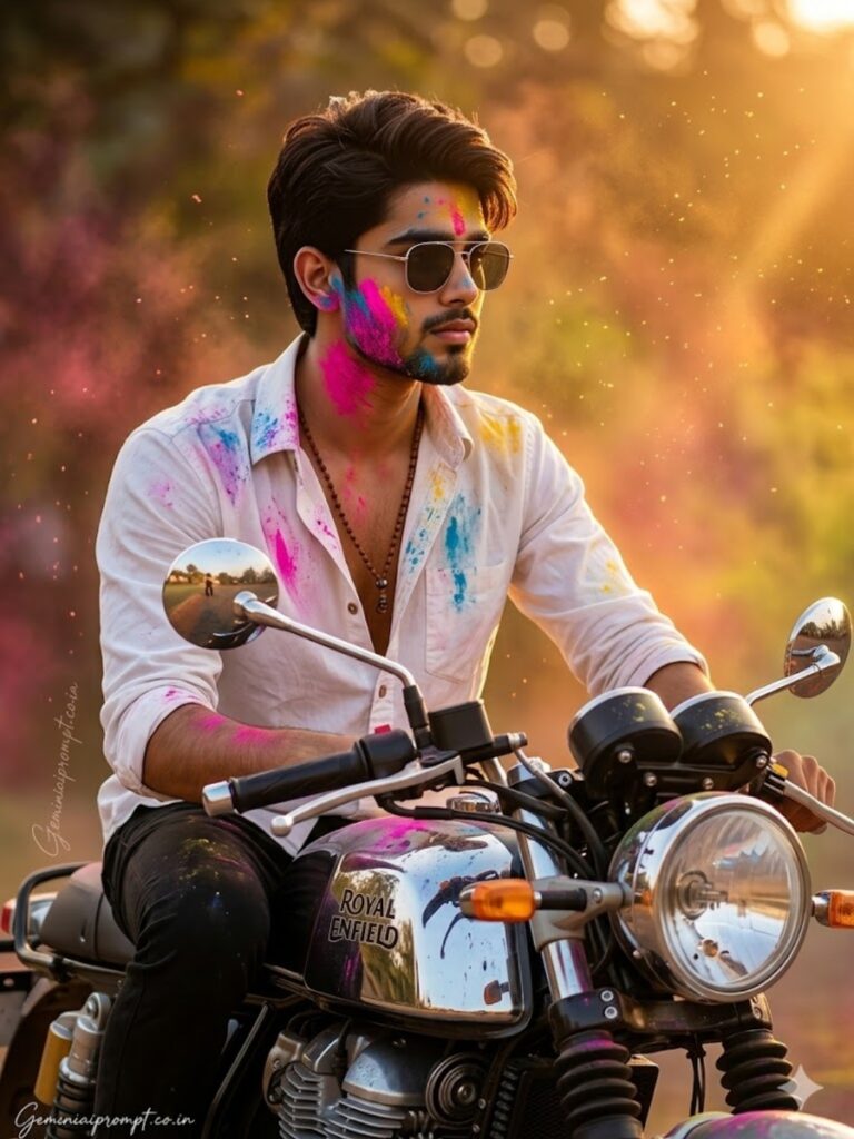 Prompt 4: Golden Hour Rider