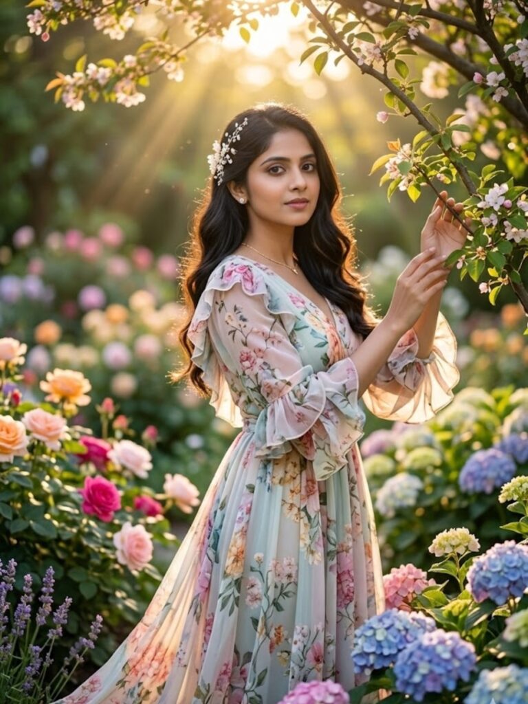 Blooming Garden Princess Look
