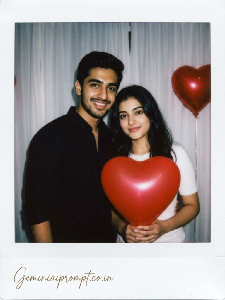 Heart Balloon Polaroid