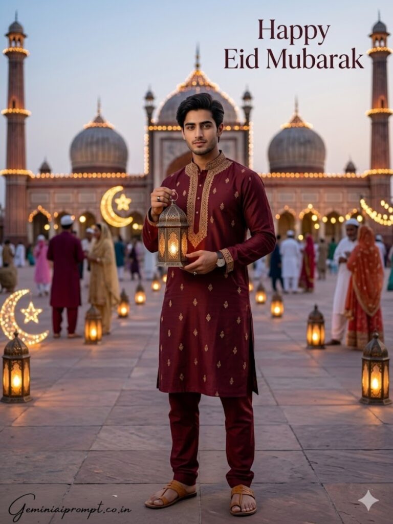 Mosque Courtyard Evening