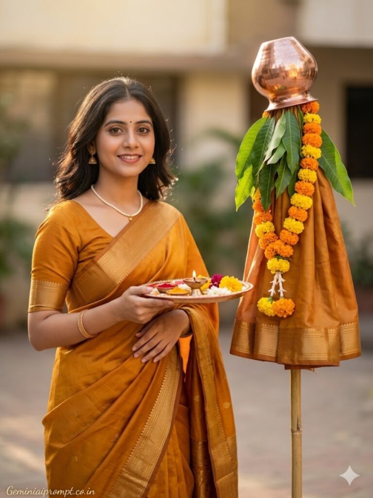 Prompt 4: Saffron Mustard with Hand on Waist