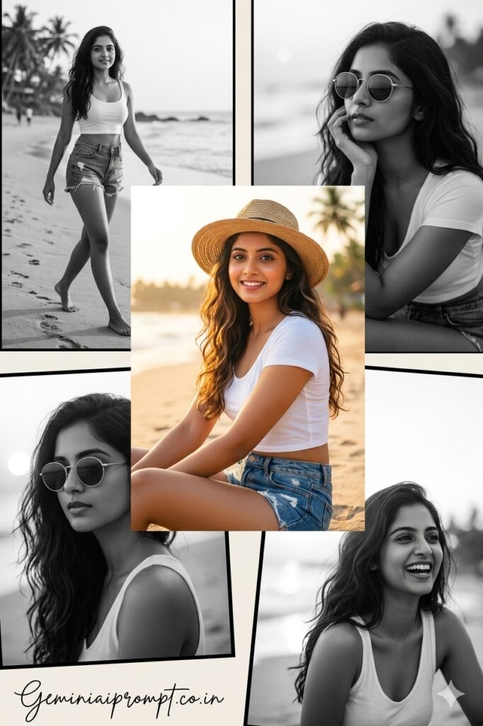 Beach Lifestyle Collage