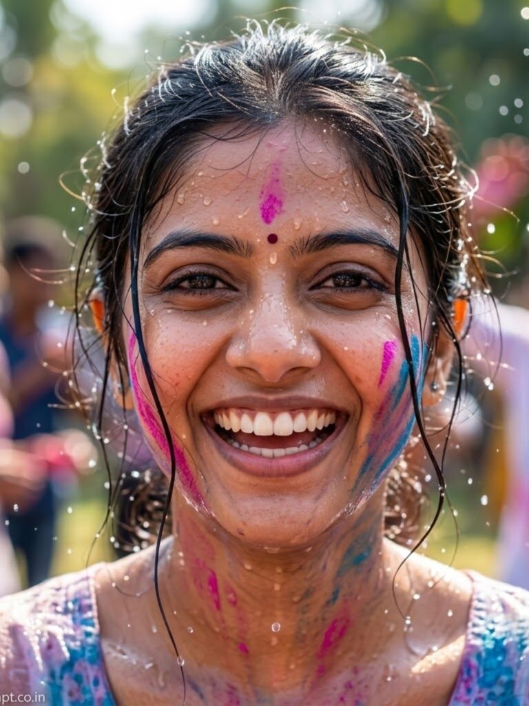 Water Fun Holi Girl