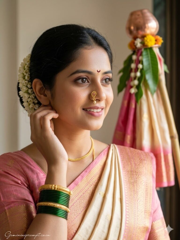 Soft Festive Beauty Portrait