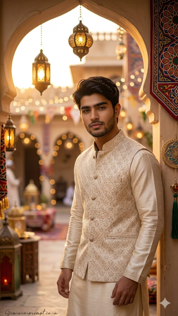 The Golden Hour Courtyard