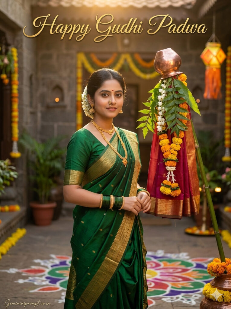 Gudhi Padwa Social Media Greeting Prompt