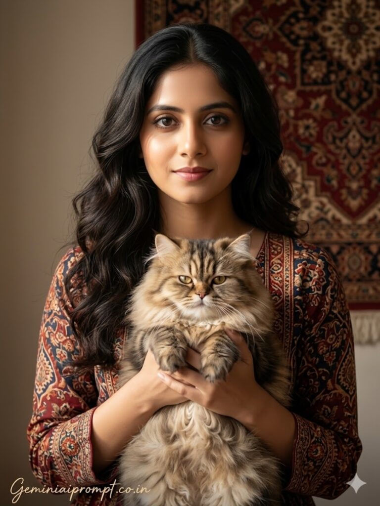 Persian Luxury Studio Portrait