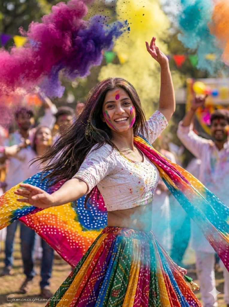 7 Viral Holi Prompts 2026 Trend Style Photo 7