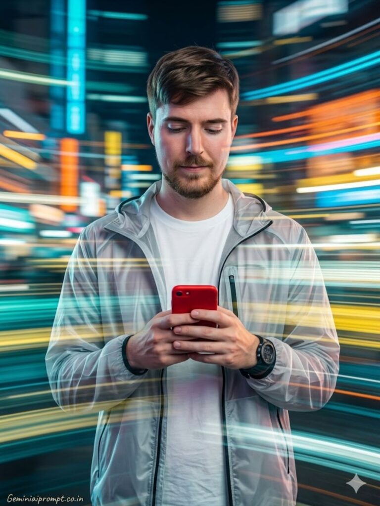 Prompt 4: Speed Light Double Exposure – The Glass Man