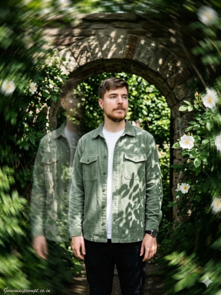 Prompt 6: Radial Vortex – The Swirling Garden