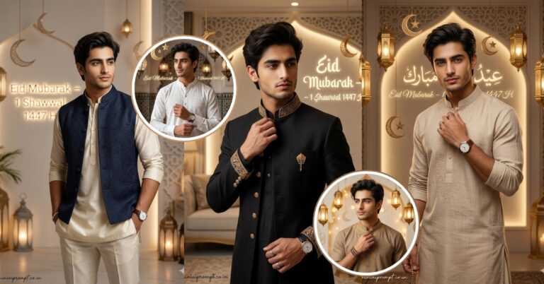 7 Stunning Eid Mubarak Gemini AI Prompts For Men – Viral Ideas 2026 | Gemini AI Prompt