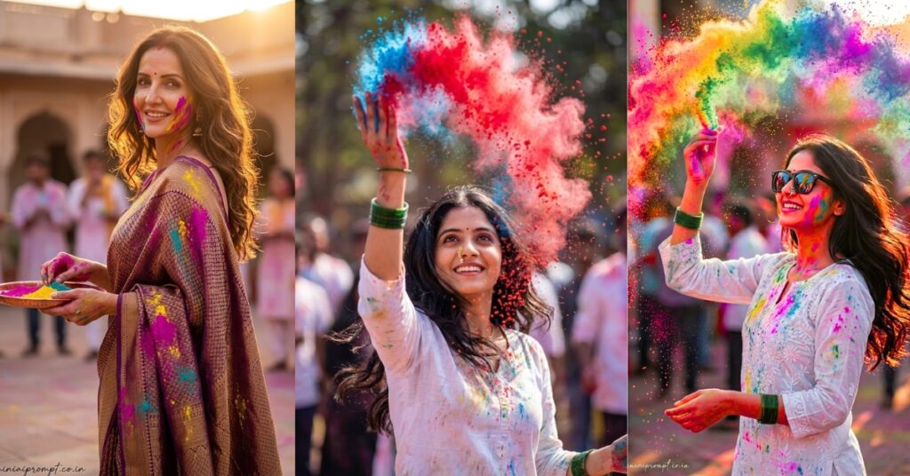 Best Holi Prompt for Girls 2026