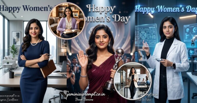 7 Gemini Prompts for Women's Day Career Women 