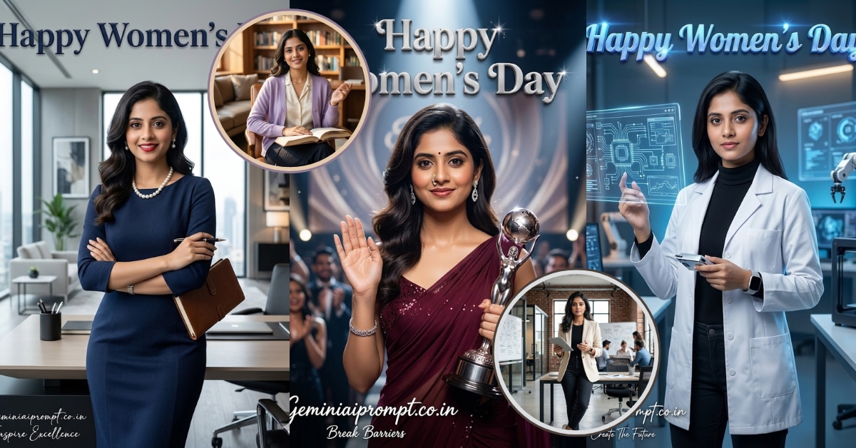 7 Gemini Prompts for Women's Day Career Women 