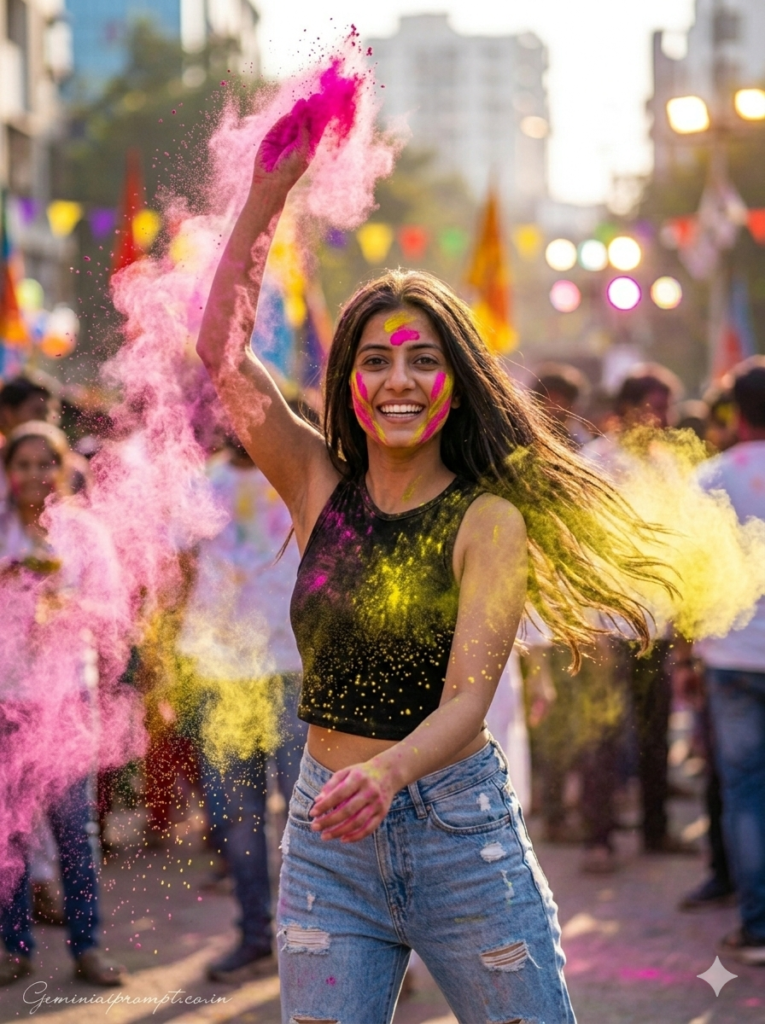 7 Viral Holi Prompts 2026 Trend Style Photo 1