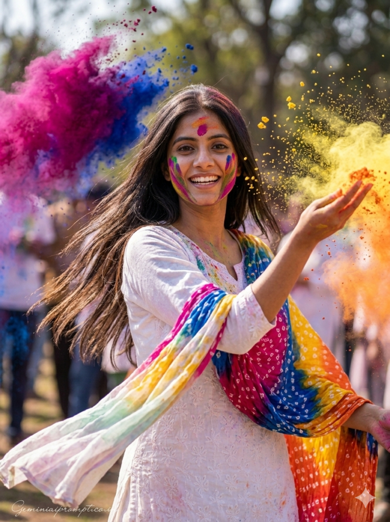 7 Viral Holi Prompts 2026 Trend Style Photo 3