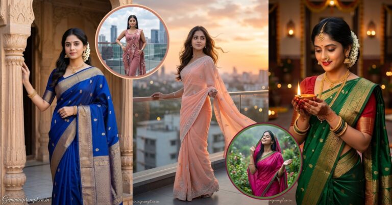 Prompt For Gemini AI Girl In Saree