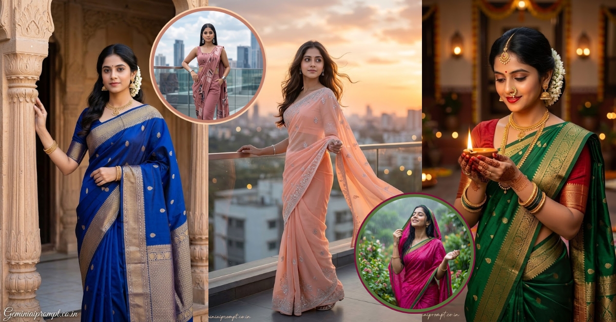 Prompt For Gemini AI Girl In Saree